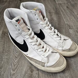 White Nike Blazers 12